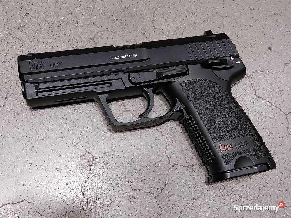 Pistolet wiatrówka HK HecklerKoch USP 45 mm BB śląskie Czeladź