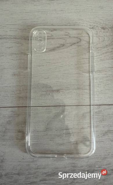 NOWE etui na telefon iPhone X XS bezbarwne 2 Łódź