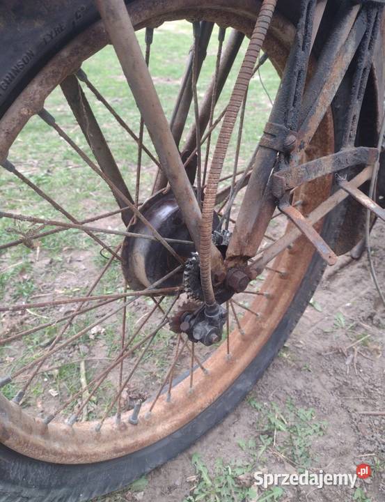 Motobecane D45S czterosuw mi Rok produkcji 1950 wielkopolskie Radawnica