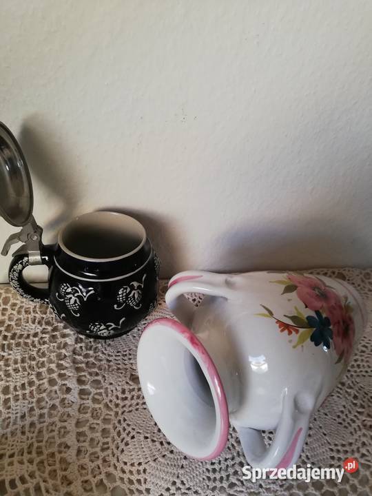 Wazon z dwoma uszami Porcelana i szkło Gorlice sprzedam