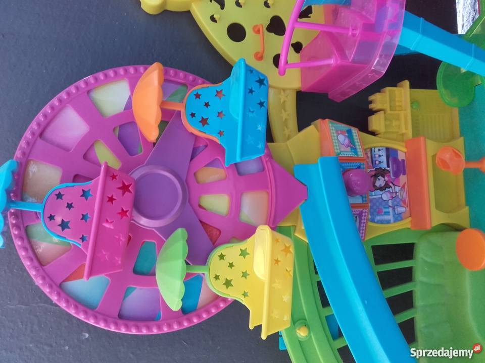 Polly Pocket domek na ścianę stan Skoczów