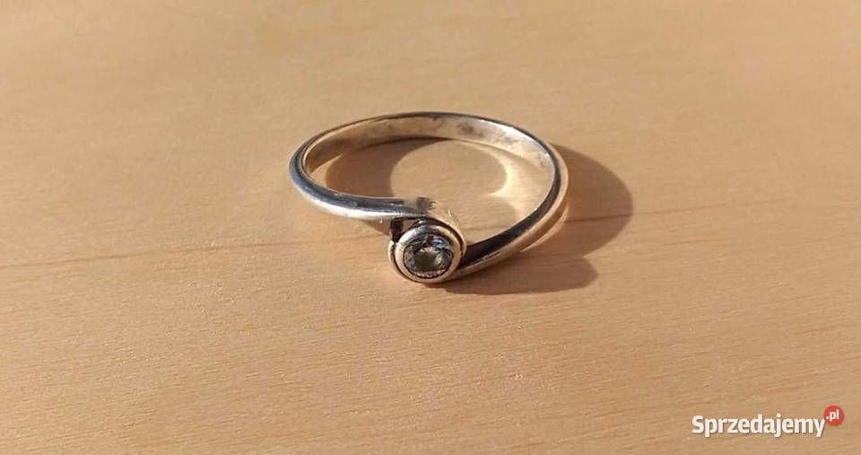 Pierścionek srebro 168mm śląskie