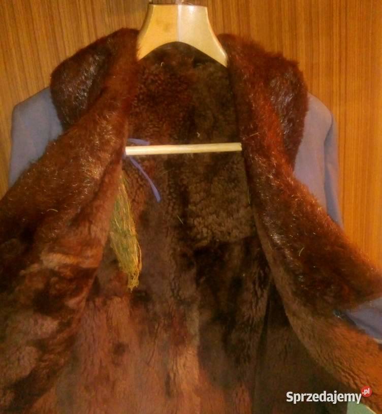 Męski Płaszcz Tradycyjne szyte Futro przecena Rozmiar M Kraków