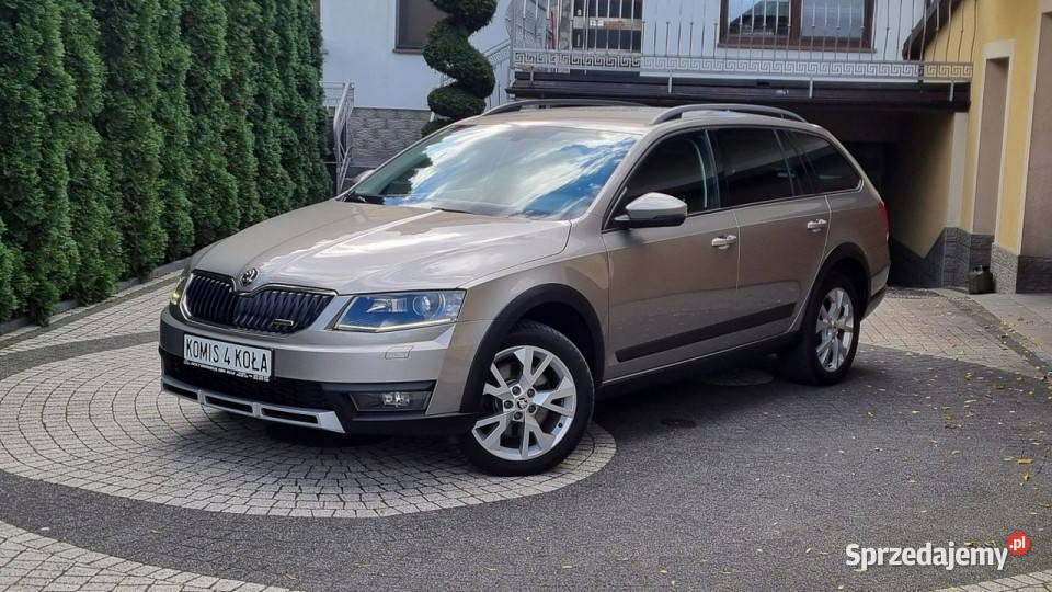 koda Octavia SCOUT 4x4 DSG 184 GWARANCJA Zakup komputer pokładowy Płońsk sprzedam