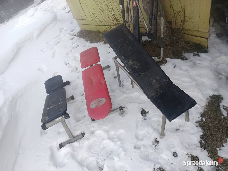 Ławeczki 3x wioślarz Ptaszkowa