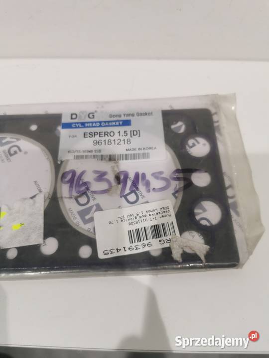 Daewoo Lanos Uszczelka pod głowice NOWA części osobowe małopolskie