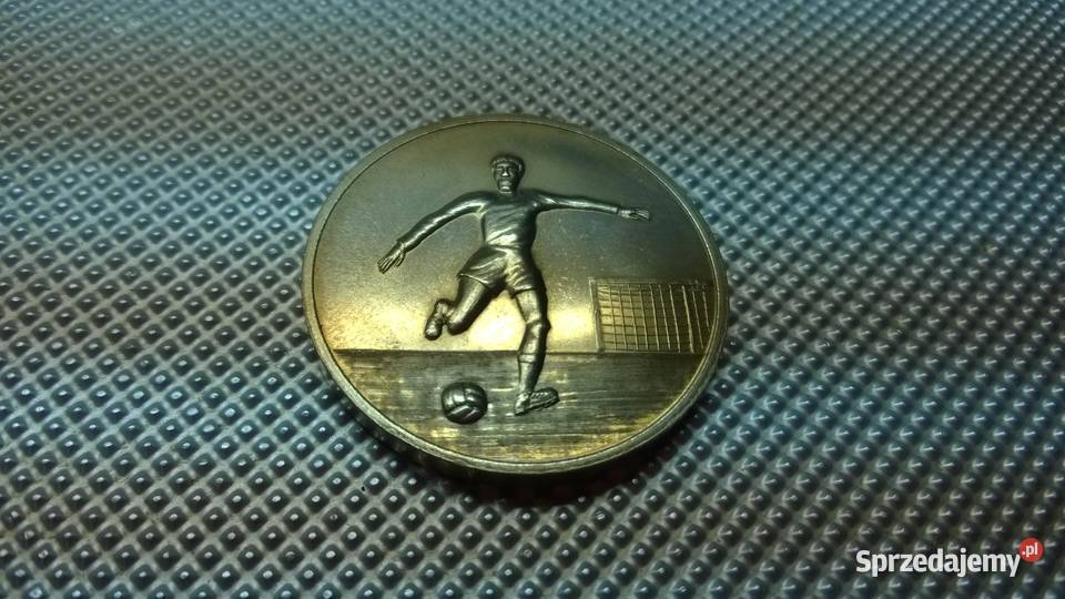 MEDAL Moneta Carl Zeiss Jena vs Real Madryt 1981 mazowieckie Warszawa
