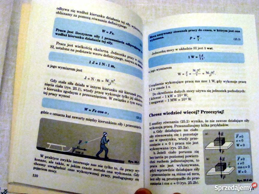 Fizyka technikum tradycyjny podręcznik