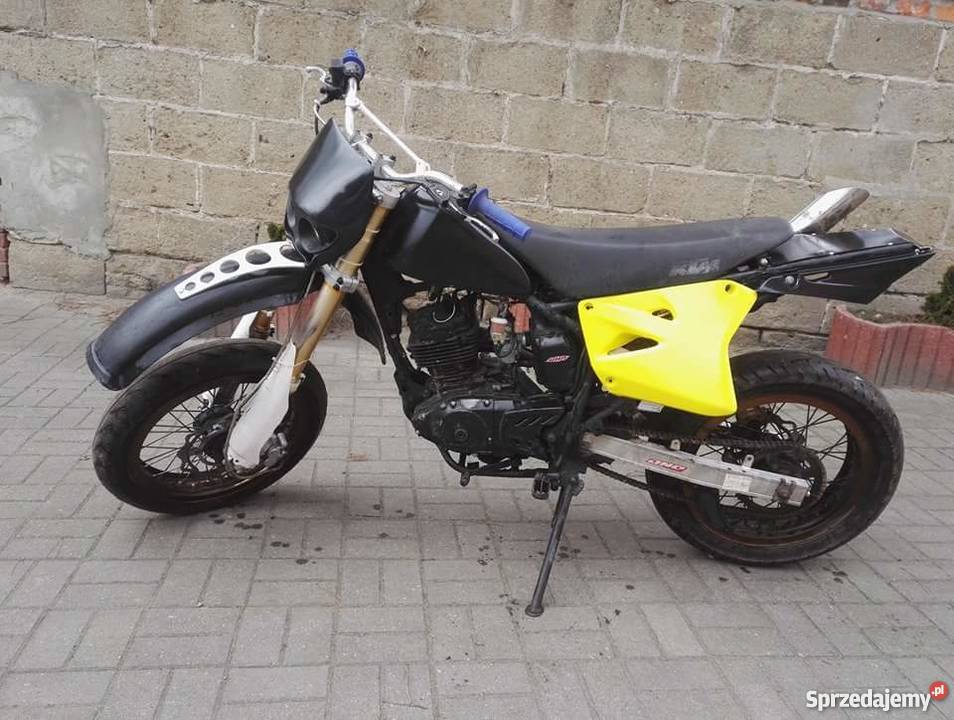 Superbyke RMR 125 Enduro 4t podzespoły Suzuki DR wielkopolskie Bojanowo
