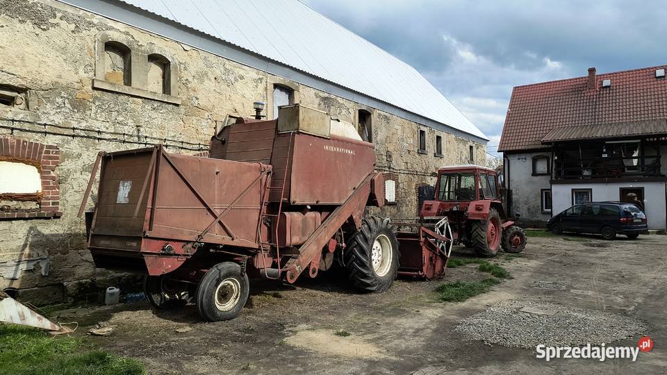 Kombajn zbożowy International 322 nieuszkodzony dolnośląskie Grodziec