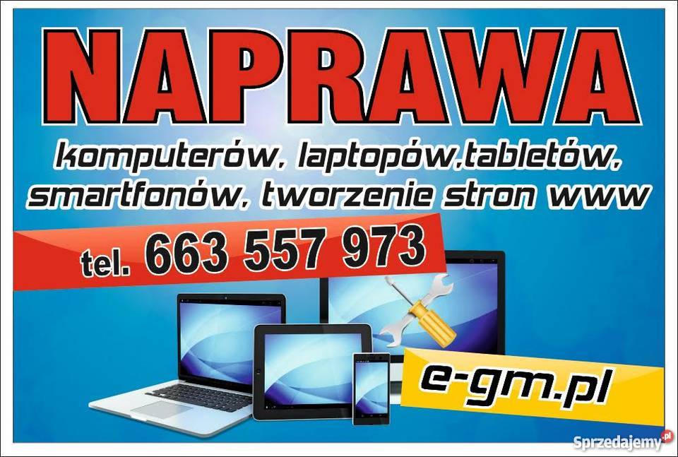 Naprawa komputerów laptopów smartfonów usługi it