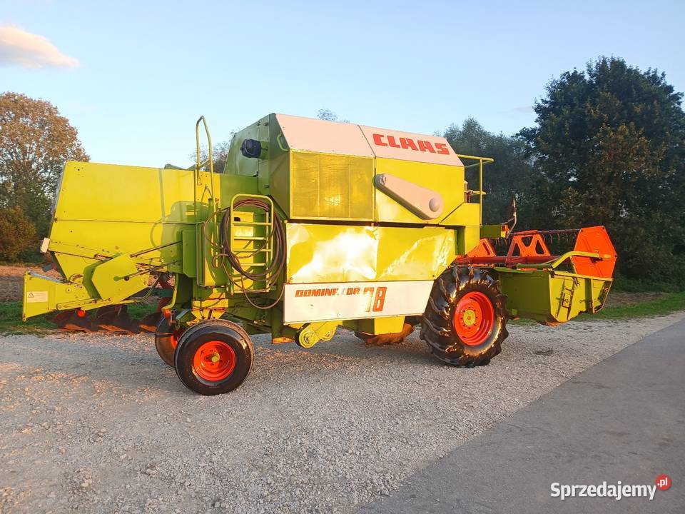Kombajn Claas Dominator 38 z Niemiec świętokrzyskie Nowy Korczyn