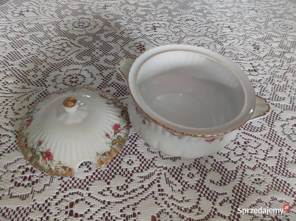 waza obiadowa na zupę chodzież porcelanowa ilowa beżowy świętokrzyskie Kielce
