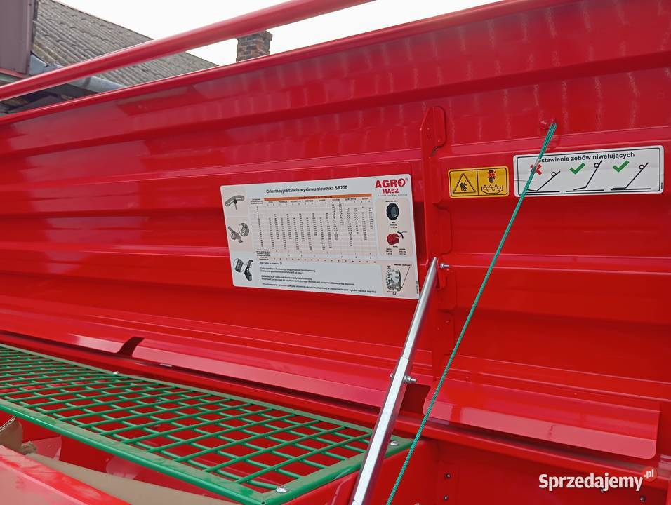 Siewnik Talerzowy Agromasz SR 250 Nowy sprzedam