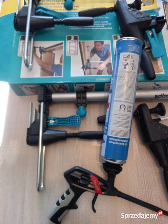 Zestaw montażowy do ościeżnic futryn Wolfcraft Chodzież sprzedam