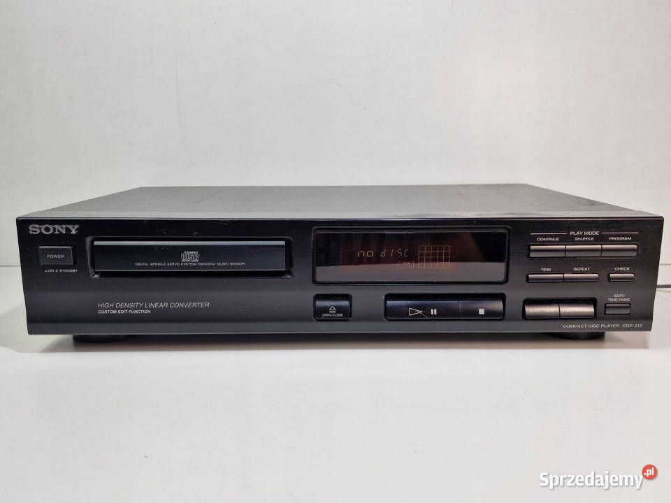 SONY odtwarzacz kompaktowy CD player CDP 212