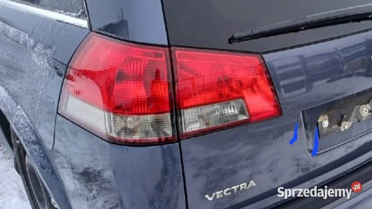Lampy Ciemne Opel Vectra C kombi komplet osobowe Drezdenko
