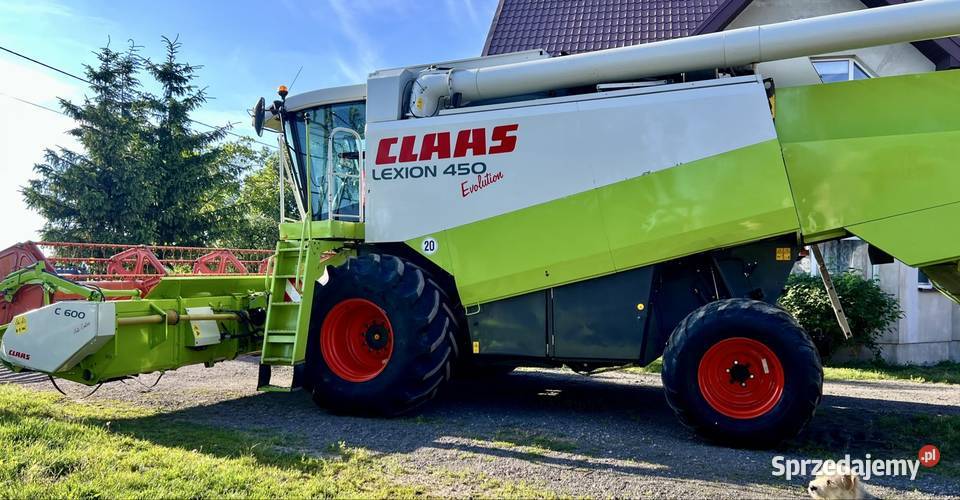 Claas Lexion 450 2003 r Evolution Cebis c 600 Kutno