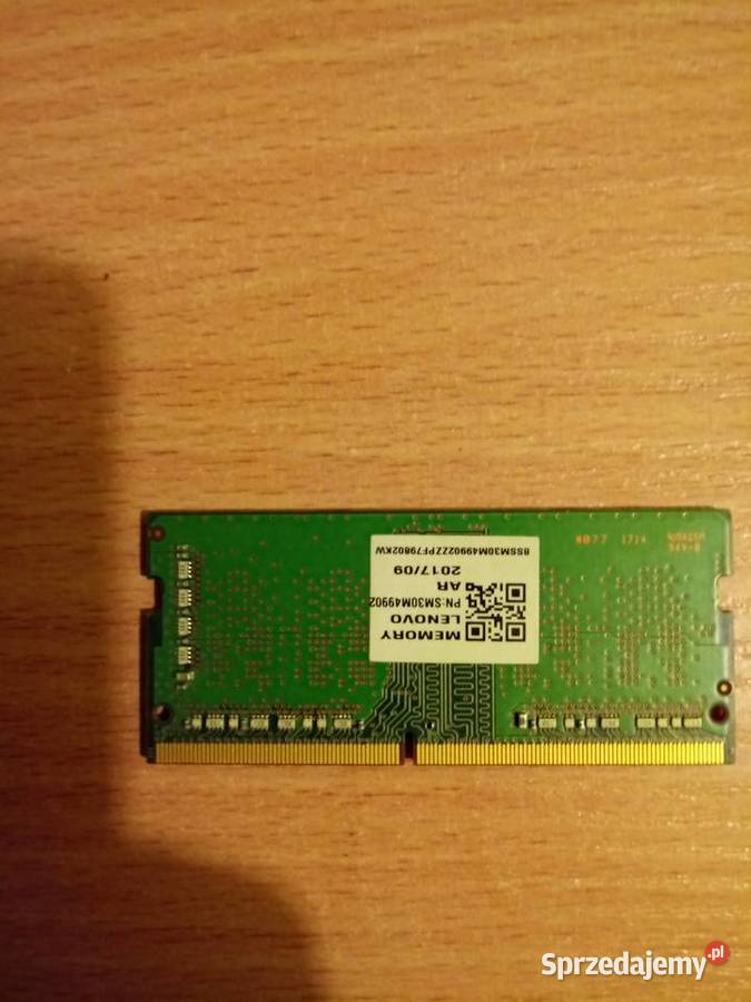 Pamięć Ram do laptopa SAMSUNG 4GB Mińsk Mazowiecki