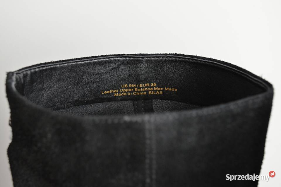 NIEBANALNE zamszowe kozaki Sam Edelman szersza Białystok