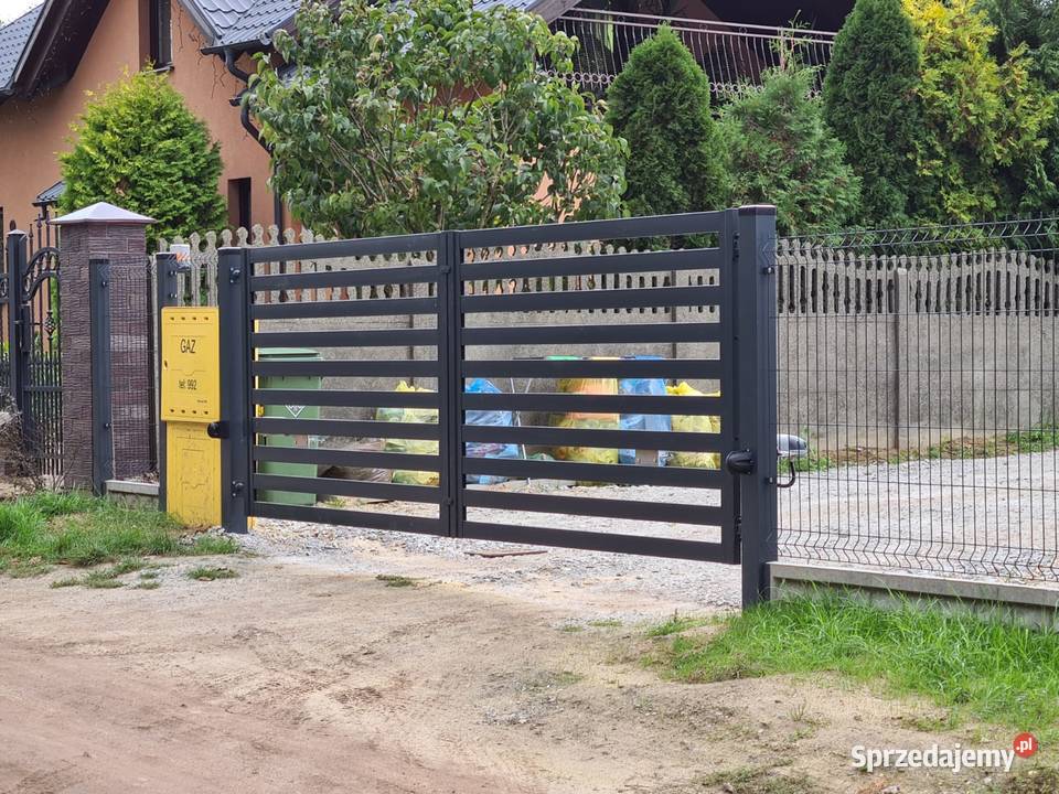 Brama przesuwna 500x150 MASTER 88 ogrodzenia dolnośląskie Wrocław