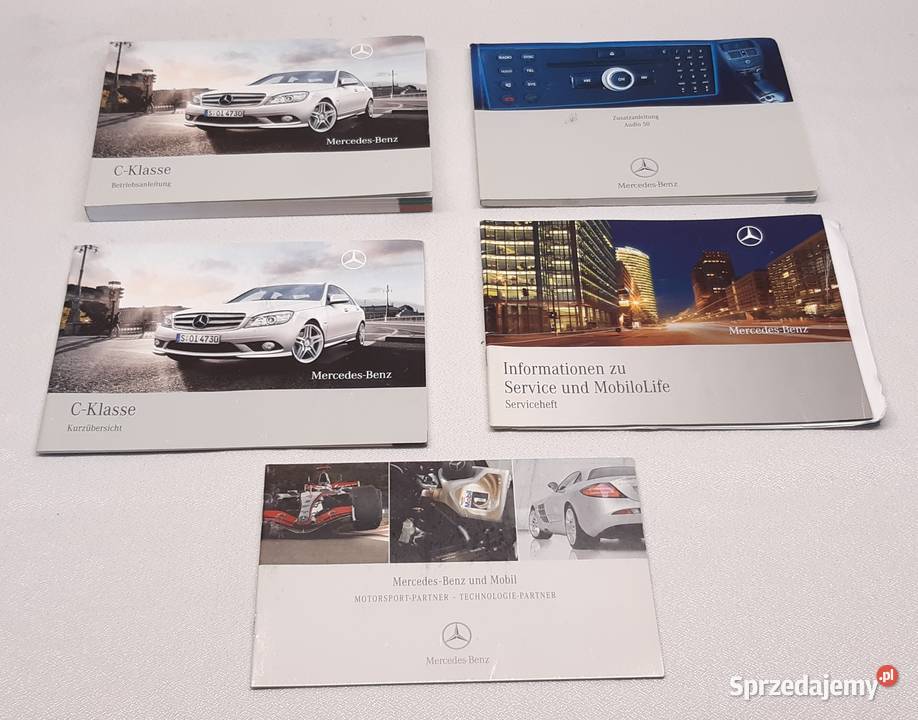 ETUI FUTERAŁ INSTRUKCJA OBSŁUGI MERCEDES W204 Pozostałe Mielęcin