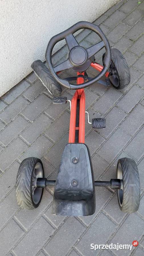 Gokard na pedały kettler czerwony wielkopolskie Mosina