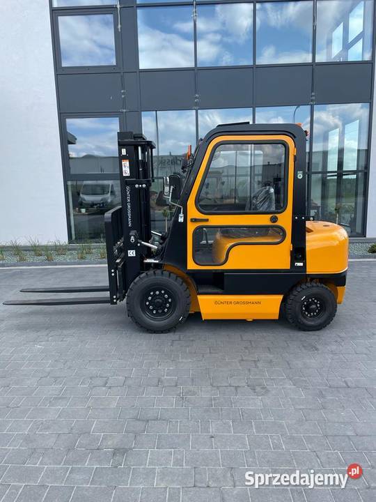 Wózek widłowy nowy 25T kabina triplex diesel