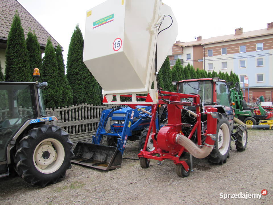 Odkurzacz liści z górnym wysypem Kubota Yanmar Węgrów sprzedam