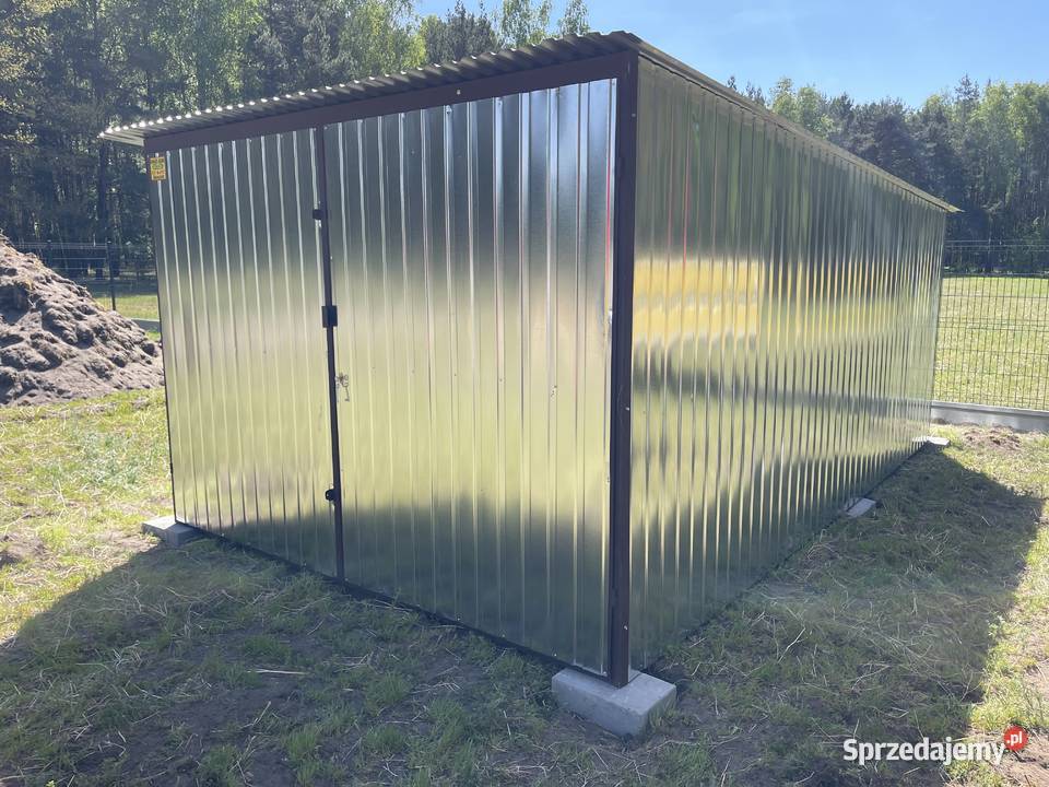 Blaszak Garaż Blaszany MODEL 2025 Wiata Garaże Tarczyn