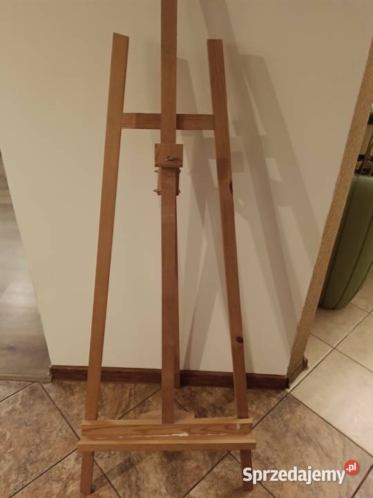 Sztalugi malarskie drewniane trójnożne Lipno