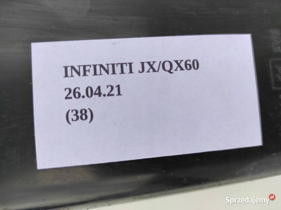 FILTR WĘGLOWY OPARÓW PALIWA INFINITI QX60 JX osobowe Filtry Nowy Tomyśl