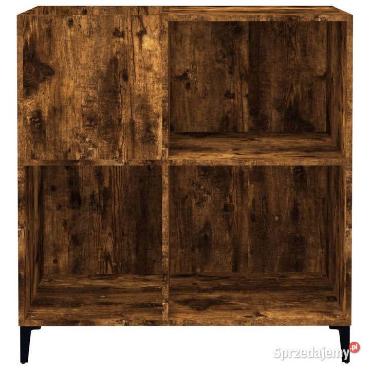 Szafka na płyty przydymiony dąb 845x38x89