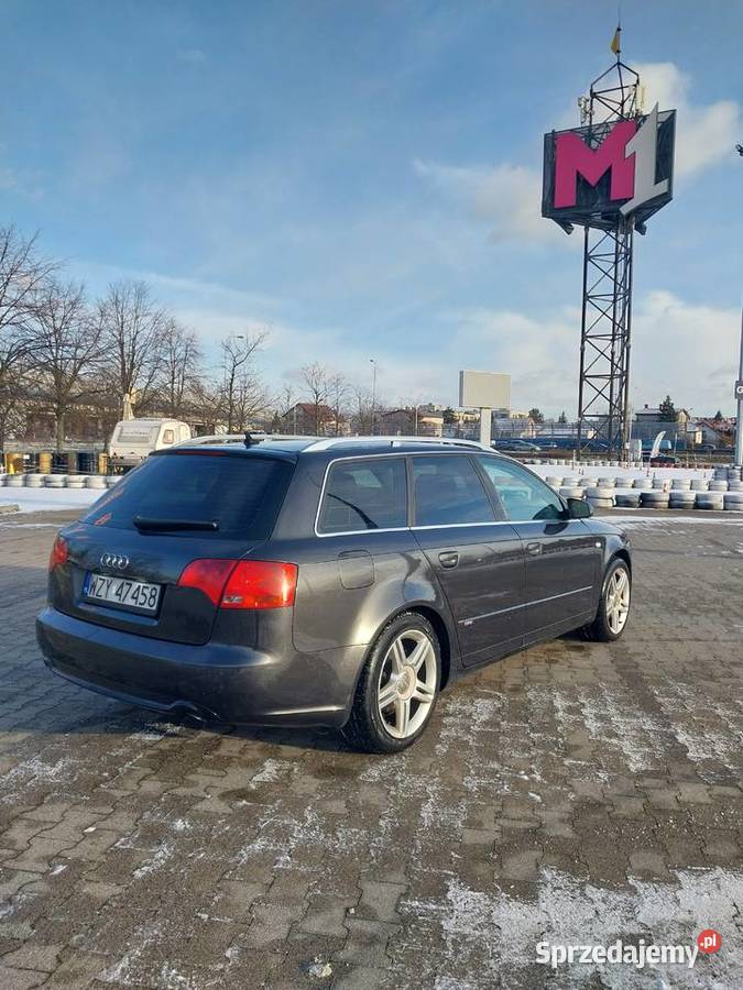 Audi a4 b7 30 TDI 44 Quattro 2007 S Line zadbane Warszawa