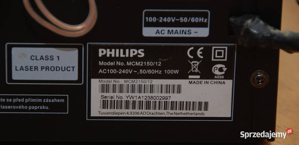 Sprawna Micro Wieża Philips MCM215012 bez mazowieckie Warszawa