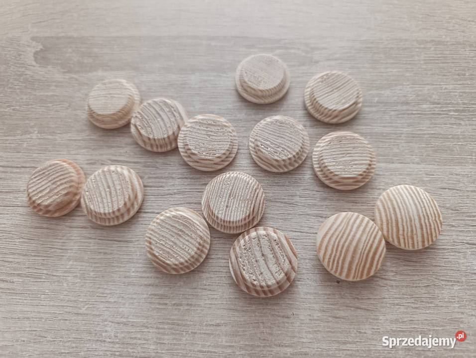 Zaślepka grzybkowa drewniana 20 mm