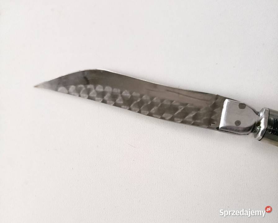 Nóż ręczna robota stal Rosja vintage Łódź