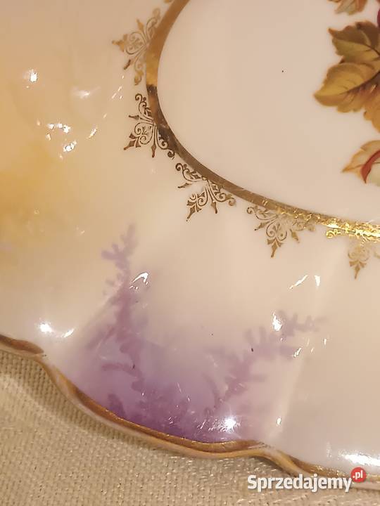 Piękna patera porcelana Silesia Gorlice