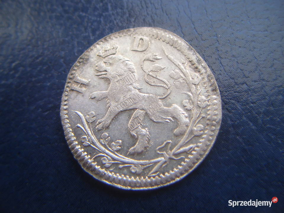 Stare monety 4 krajcary 1748 Hesja Niemcy srebro