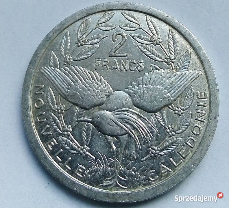 NOWA KALEDONIA2 FRANCS1987 r Legionowo