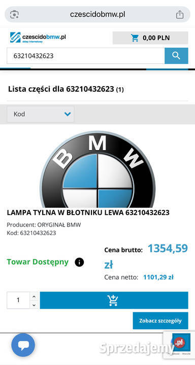 BMW 1 E87 E81 LAMPY TYŁ LED BLACK LINE HIGH Lampy tylne Poznań