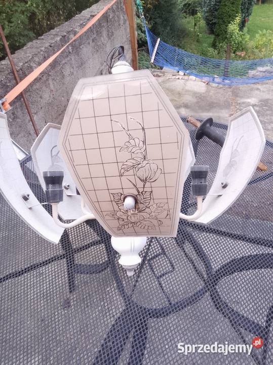 Stara lampa z okresu PRL wielkopolskie Leszno