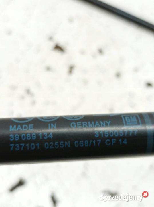 SIŁOWNIK KLAPY PRAWY LEWY TYŁ KPL 0255N 39089134 Karoseria świętokrzyskie sprzedam