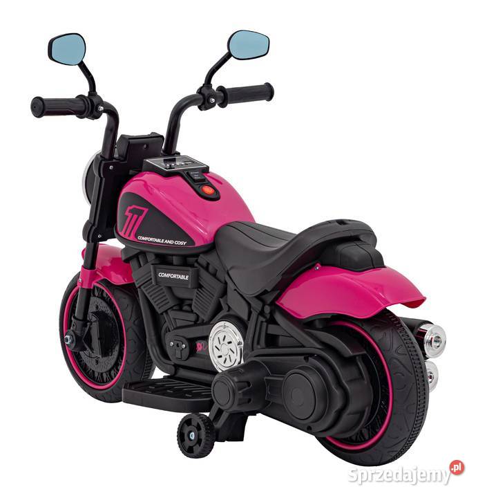 Motorek Chopper FASTER na akumulator dzieci Rowerki i pojazdy