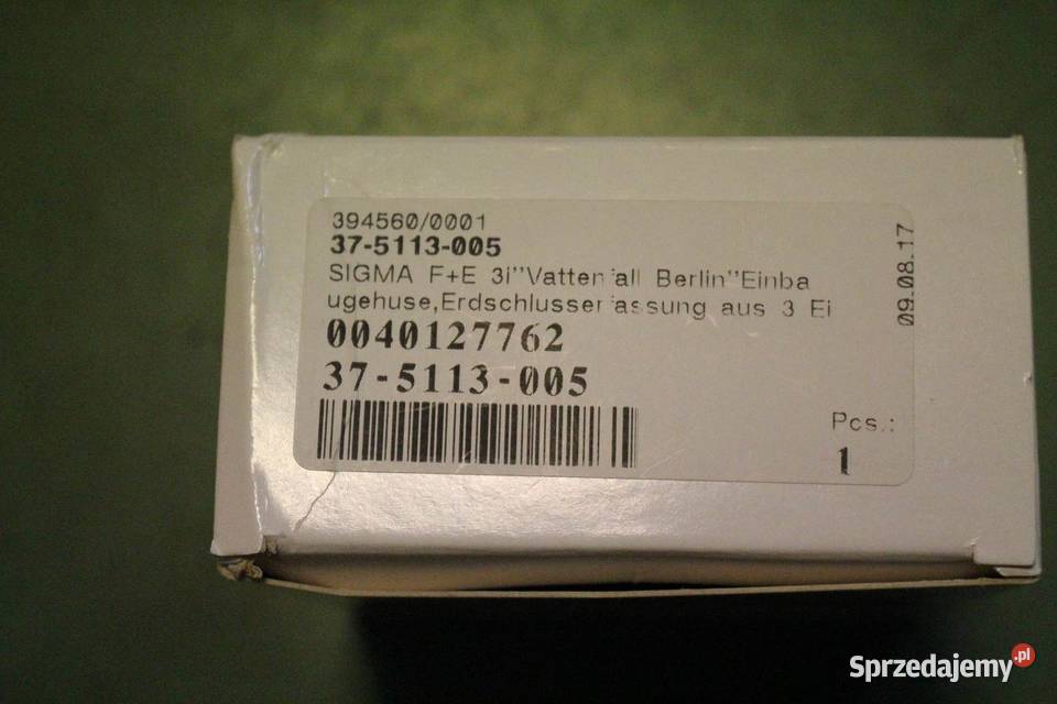 Sygnalizator zwarcia SIGMA FE 3i V375113005 Włoszczowa sprzedam