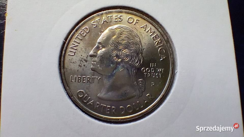 Stare monety 14 dolar 1999 Georgia USA hologram Numizmatyka Lesko sprzedam
