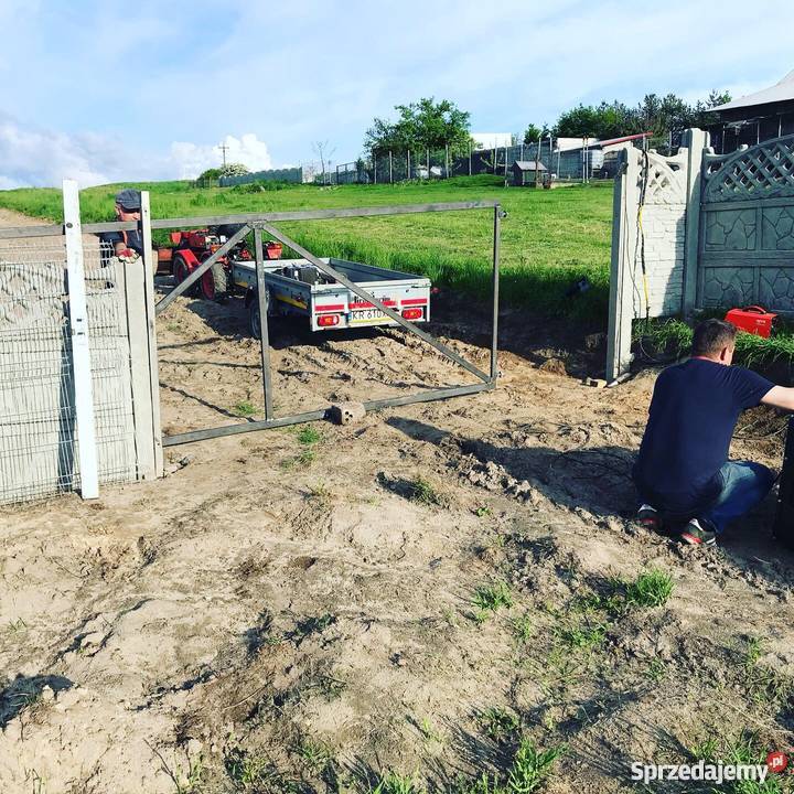 Furtka brama wjazdowa bramka przęsło zagroda Olkusz sprzedam