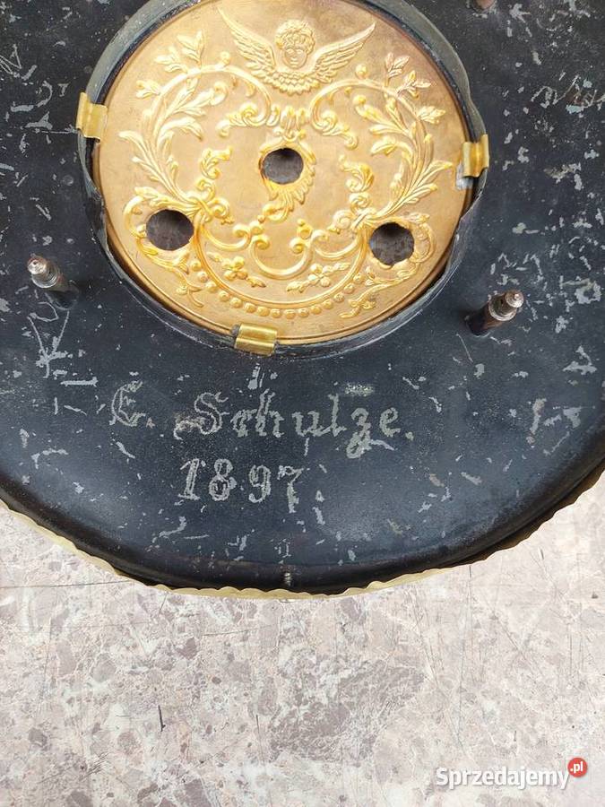 T229 Tarcza zegara Kienzle tzw porcelanka Tczew