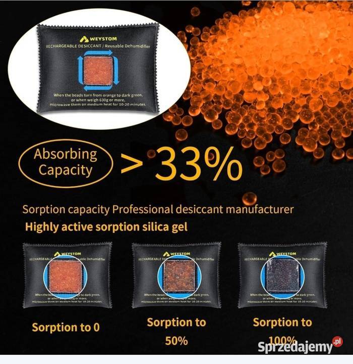 Pochłaniacz wilgoci do auta samochodu Domaszczyn