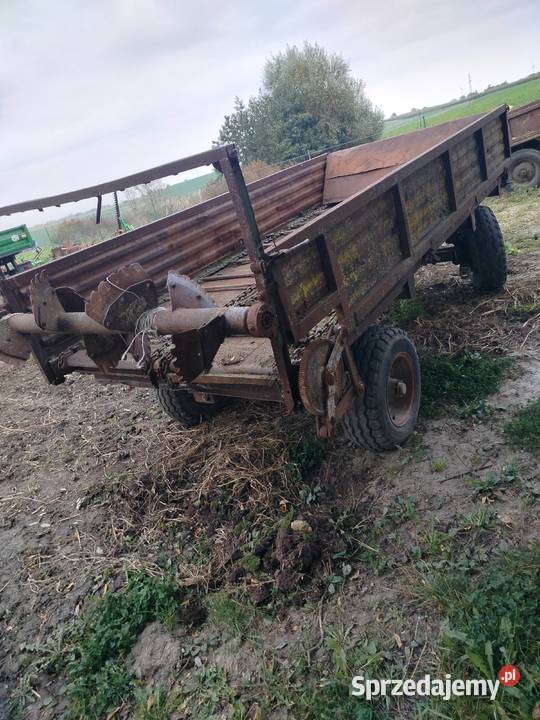 Rozrzutnik obornika dwuosiowy osie adapter Skarszewy
